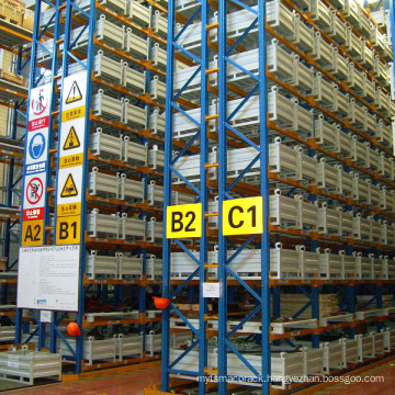 Project of Warehouse Asrs Automatic Storage Racking System with Heavy Duty Stacker Crane